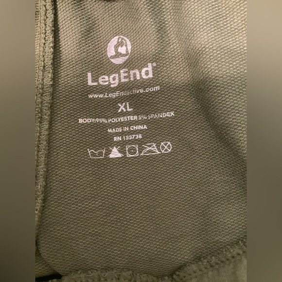 LegEnd Size X-Large Olive Green French Terry Jogger. New With Tags. - Picture 6 of 6